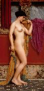 John William Godward In the Tepidarium oil